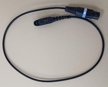 LH-M005, Adapterkabel fr Motorola GP388 u.., 4 pol. XLR-Kupplung