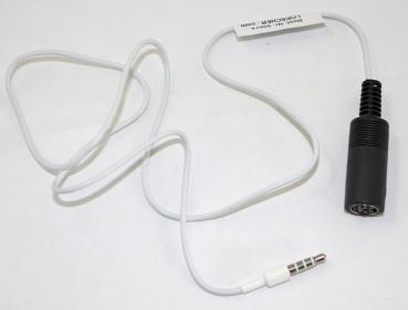 Headsetadapter für IPhone, Blackberry, Motorola Defy u.ä., Mini-DIN