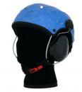 SOLAR X, UL-Helm, scratch blue ( limited edition)