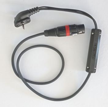 LH-FTA-5, Adapterkabel fr YAESU FTA-Serie, mit 5 poliger XLR-Kupplung