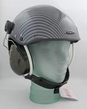 TZ ICARO paramotor helmet, carbone optic without headset
