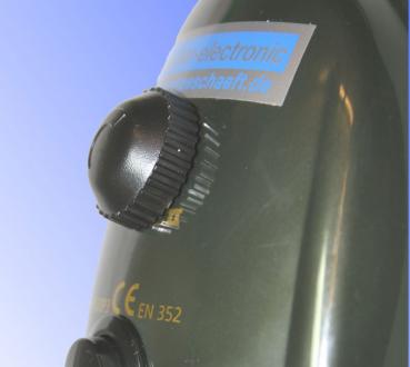 Volumecontrol at the LOESCHER-headset, optional