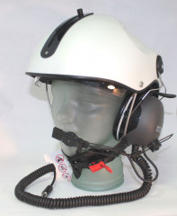 PRO COPTER [REGA 2], Helcopterhelmet with visor and LH-3X-5 headset 