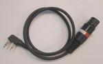LH-K001-5, adaptercable for KENWOOD, L-type, 5 pin XLR