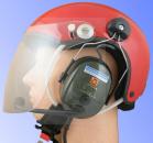 Visor for ICARO SkyRider paramotor and ULM-helmet, clear