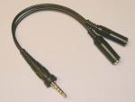 CT-91, VERTEX adapter 3,5mm 4 pin to 2,5/3,5mm YAESU/Standard