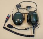 LUH-3, LOESCHER-universal-headset with helmet mounting