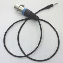 LH-M002, adaptercable for Motorola FRS, with 2,5mm 3 pole connector