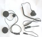 HS-2000 PRO-S, Helmheadset fr Integralhelme, mit YAESU/Standard-Stecker