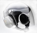 visor for SCARAB paramotor helmet, clear