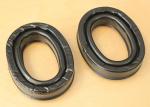GEL-2, Softgel-Ohrpolster für LUH-1, LUH-3 und Peltor-Headset, schwarz